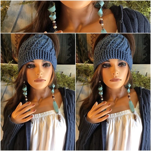 Wandering Hippie Accessories - Spiral Ponytail Messy bun hat